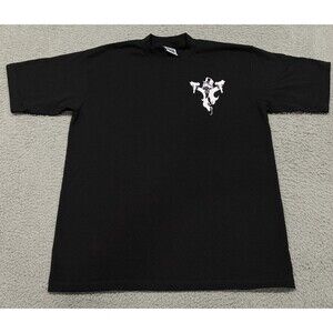Los Angeles Shirt Mens Large Tall Black Money Hustle LA Tee Pro Club
